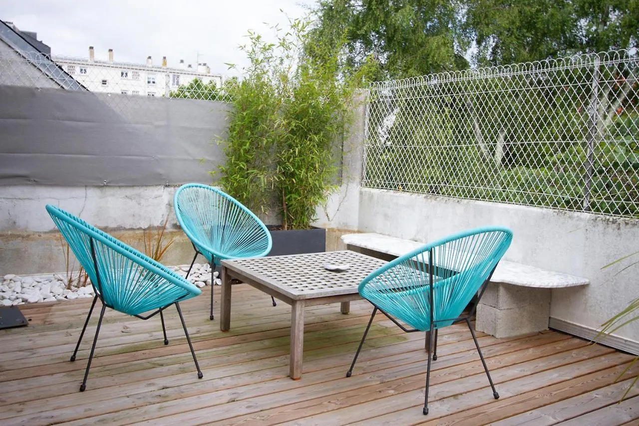 Les Aigrettes - Appartement Spacieux - Terrasse Et Garage Concarneau Apartment